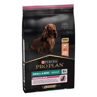 PURINA Pro Plan Sensitive Skin Adult S, Somon, hrană uscată câini, piele și blană, 7kg - 2