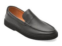 Mocasini OTTER negri, J260016, din piele naturala - 1