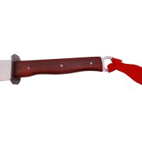 Sabie de vanatoare Ideallstore®, Lords Blade, maner lemn, 69 cm, teaca inclusa - 4