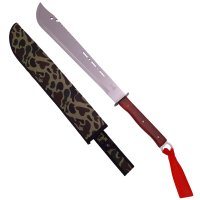 Sabie de vanatoare Ideallstore®, Lords Blade, maner lemn, 69 cm, teaca inclusa - 5