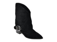 Botine negre din piele intoarsa GRYXX 2711 - Eleganta si confort - 1