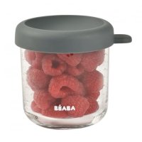 Recipient ermetic sticla Beaba 250 ml mineral - 1