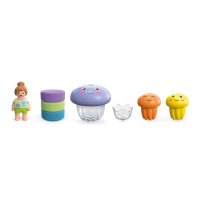 Aqua si Tinti Familie de meduze colorate Playmobil Junior - 3