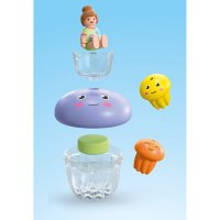 Aqua si Tinti Familie de meduze colorate Playmobil Junior - 4