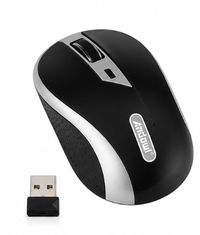 Mouse wireless Andowl QM63 de 2.4GHz design ergonomic USB - 1