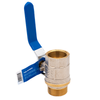 Robinet din alama cu bila FIxFE, filet interior / exterior, 3/8" - 1