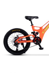 Bicicleta pentru copii MTB-FS Carpat C20344A PortocaliuVerde, roti 20, inaltime utilizator 120-155 cm, greutate suportata 80 kg - 3