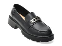 Mocasini negri GRYXX 6310 din piele naturala - 1