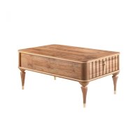 Masuta cafea RAMADA, nuc, 100x60x38 cm - 1