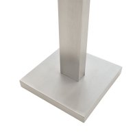 Lampadar din Metal PWL-0940, E27, argintiu-negru-gri, 43x43x153 cm - 4