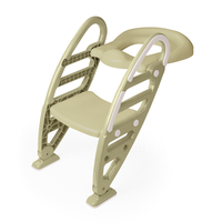 Reducer toaleta cu scara verde eco, design ergonomic si suporti antiderapanti - 5