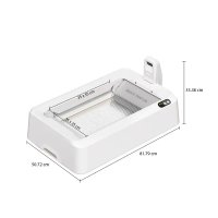 Litiera smart cu autocuratare PETKIT T7 Purobot Crystal Duo with Camera Self Cleaning pentru pisici, Recunoastere faciala - 4