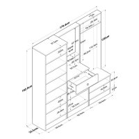 Cuier pentru Hol P6 - M2 - 2257G - 5