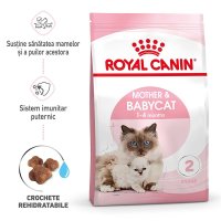Royal Canin Mother & BabyCat hrana uscata pentru pisici, mama si pui, 2 kg - 1