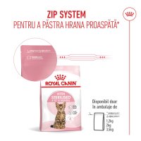 ROYAL CANIN Kitten Sterilised, hrană uscată pisici sterilizate junior, 400g - 12