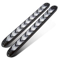 Set 2 Benzi LED DRL SAGEATA 25 cm - 12 Module pentru Siguranta si Design Modern - 1