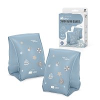Aripioare de inot Sipo Blue pentru copii 3-6 ani, suport sigur 15-30 kg - 8