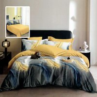 Lenjerie de pat din finet 6 piese (m489) - Eleganta si confort - 1