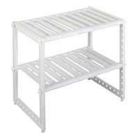 Mini etajera reglabila, cu 2 rafturi  LY - 1