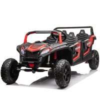 UTV electric pentru copii 4-8 ani, Kinderauto Racing, 4 locuri, 600W, 48V 14Ah, echipare premium, rosu - 1