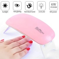 Lampa UVLED pentru Unghii Mini SUN, Roz - 4