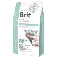 BRIT VD Struvite, Pui, dietă veterinară, hrană uscată fără cereale pisici, sistem urinar, 2kg - 2