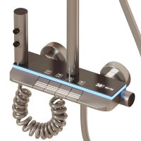 Set Dus Aquatoria Mona C-86 cu 4 Moduri de Pulverizare, Termostat si Display LED - 1