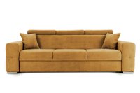 Canapea Extensibilă 3 locuri BELLAGIO, cu tetiere reglabile, 242x95x99 cm - 1