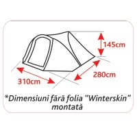 Cort Baracuda pentru 2 persoane, HYT075-WS - 5