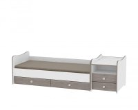 Mobilier Transformabil Combo 72 x 172 cm Alb - 3