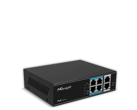 Switch PoE Milesight MS-S0208-GL cu 8 porturi - 1