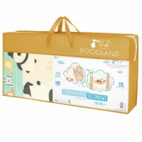 Bocioland Panda - Covoras de Joaca Pliabil, 180 x 150 cm, cu Imprimeu Dublu, Ideal pentru Interior si Exterior - 3