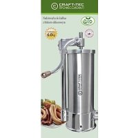 Craft-Tec MX128 Masina Verticala de Carnati 4kg cu 5 Palnii din Inox - 2