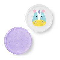 Skip-Hop Set farfurii anti-alunecare, Unicorn - 1
