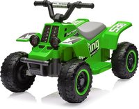 ATV electric pentru copii, Kinderauto CUBA 35W 6V cu telecomanda inclusa, verde - 1