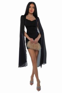 Rochie Neagra Black Swan - Eleganta si Stil - 1