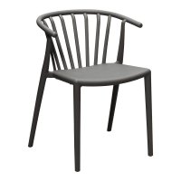 Fotoliu de gradina Armchair Pako World Gri inchis 55x53x73 cm - 1