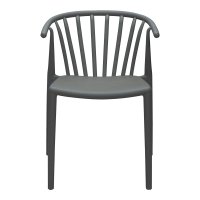 Fotoliu de gradina Armchair Pako World Gri inchis 55x53x73 cm - 4