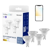 Set 4 becuri Yeelight LED GU10 Smart Bulb W1, White, 4.8W, 350 lm - 1