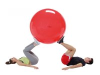 Minge fizioterapeutica Gymnic Fizio Albastru diametru 95 cm - 4