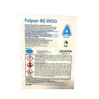 Fungicid FOLPAN 80WDG 15g Adama pentru Vita de Vie, Mar, Prun, Ceapa, Cartofi, Hamei, Tomate - 1