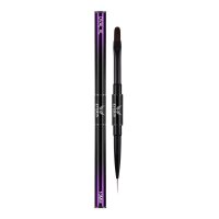 Pensula Dubla Pro Art Oval 10mm si Liner 10mm Purple Everin - Everin - 1