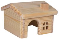 Casuta Lemn Hamster, 15x11x15 cm - 1