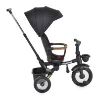 Tricicleta pentru copii Byox Jasper Black pliabila, cu maner parental, spatar reglabil, scaun rotativ, greutate admisa 25 kg - 6