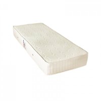 Saltea Superortopedica cu Arcuri 100x190 cm, H 21 cm, Fata Vara/Iarna, Crem - 1