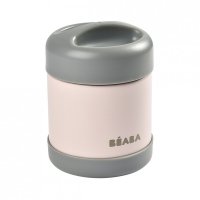 Beaba Thermo-Portion 300 ml - Recipient Izoterm pentru Alimente, Roz Deschis - 5