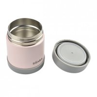 Beaba Thermo-Portion 300 ml - Recipient Izoterm pentru Alimente, Roz Deschis - 1