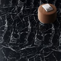 Gresie portelanata antiderapanta Marquina Black 60 x 120 mata rectificata pentru interior si exterior - 3