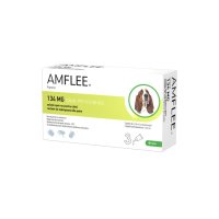 AMFLEE Dog, spot-on, soluție antiparazitară, câini, 3 pipete AMFLEE Dog, spot-on, soluție antiparazitară, câini 10-20 kg, 3 pipete - 2