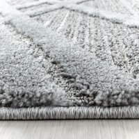 Covor Pisa Gri V5 80x250 cm - Eleganta si Comfort pentru Orice Spatiu - 4